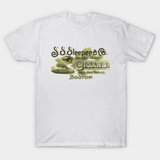 SS Sleeper Cigars - Boston Massachusetts 1895 T-Shirt